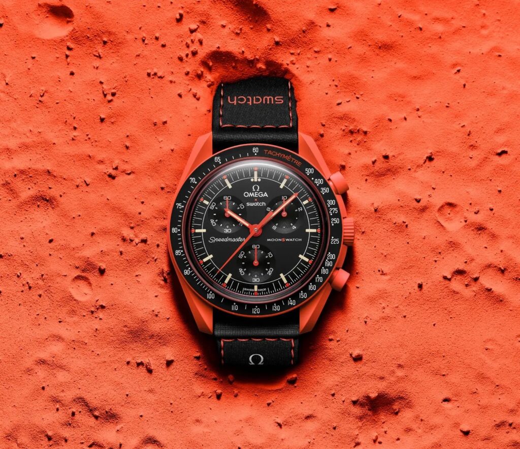 Swatch and Omega Unveil "Mission on Earth" MoonSwatches