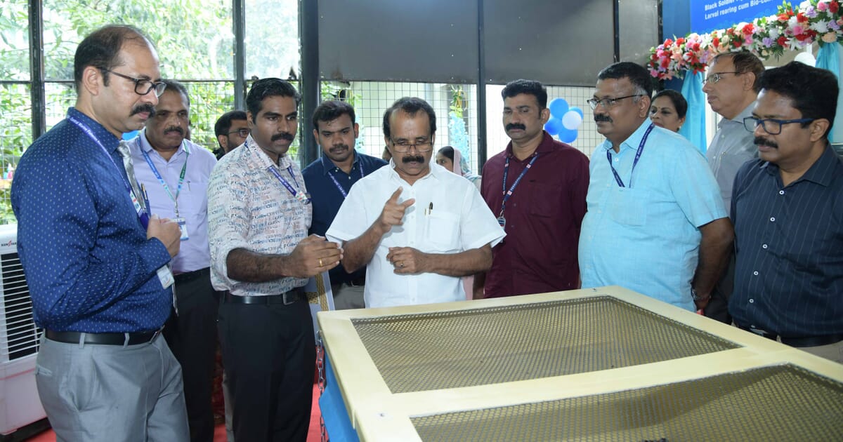 Black soldier fly unit opens at CMFRI - Guapify - Democratizing Wealth