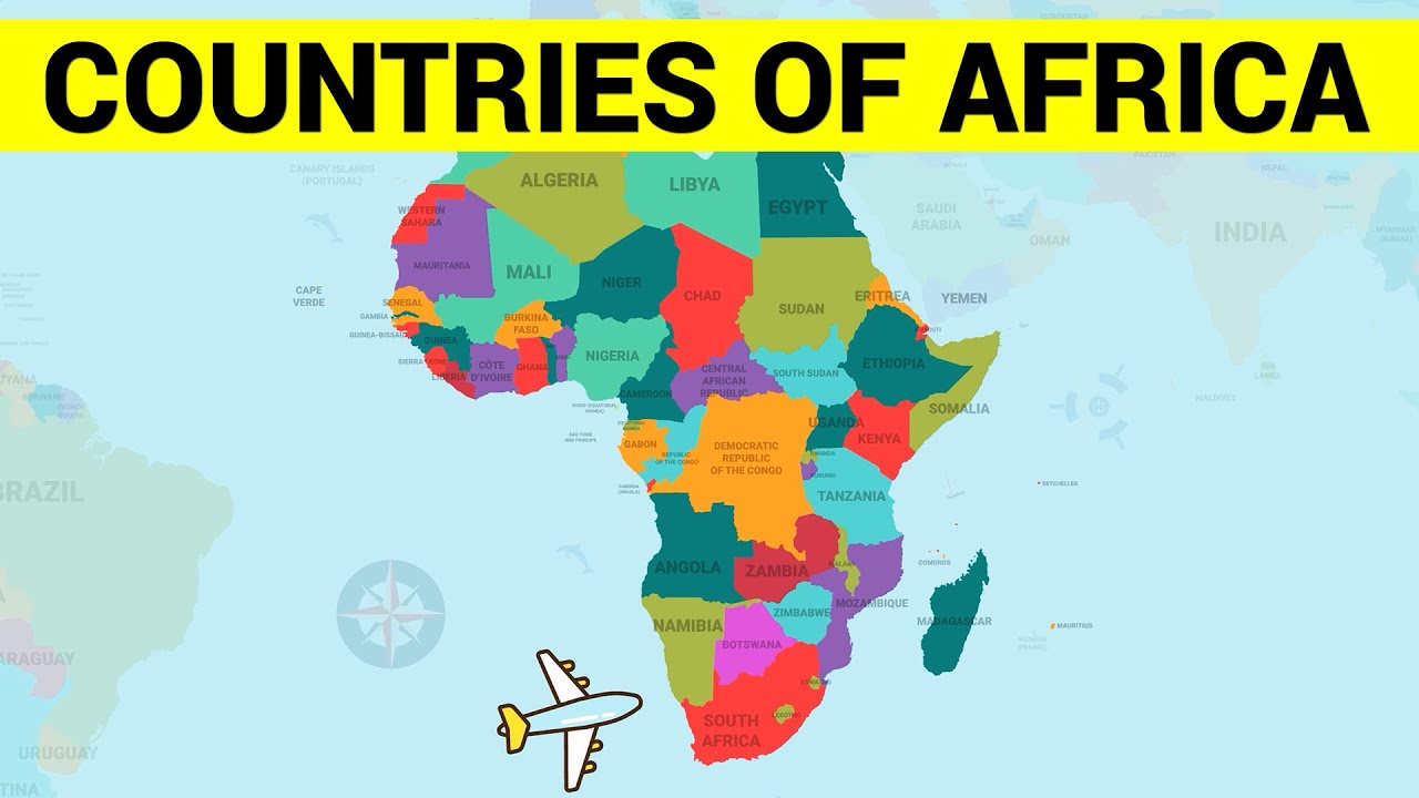 African Countries Learn Africa Map And The Countries Of Africa