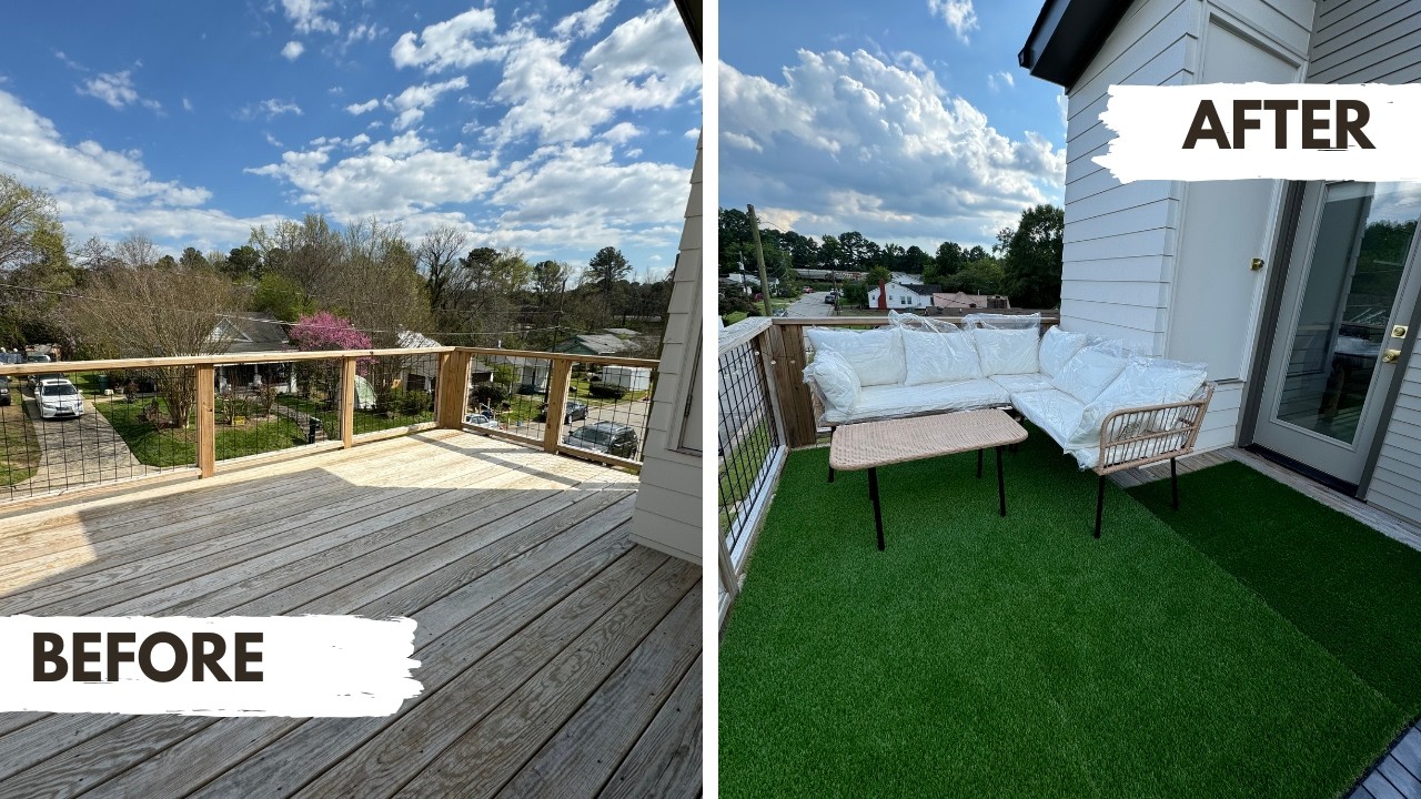 DIY patio makeover on a budget! - Guapify