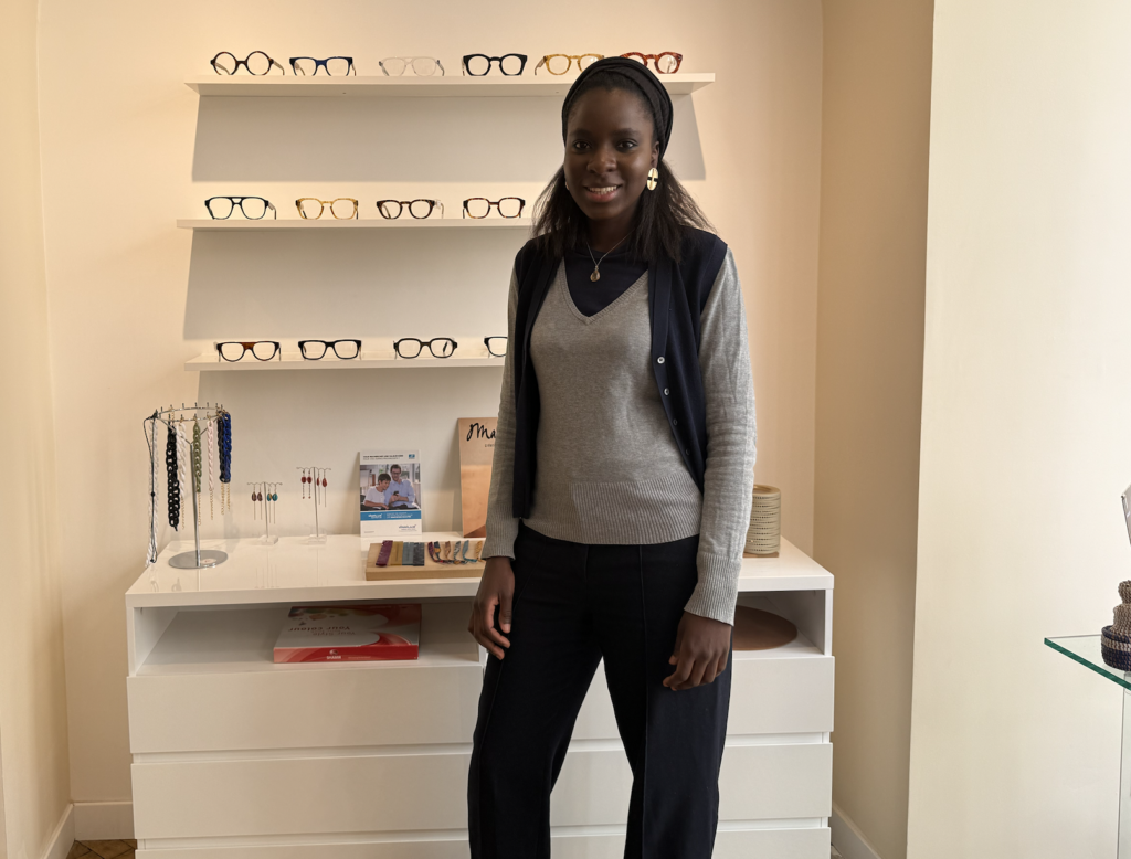 Maïmouna Tirera Is The Only Black Woman Eyeglass Designer in France -