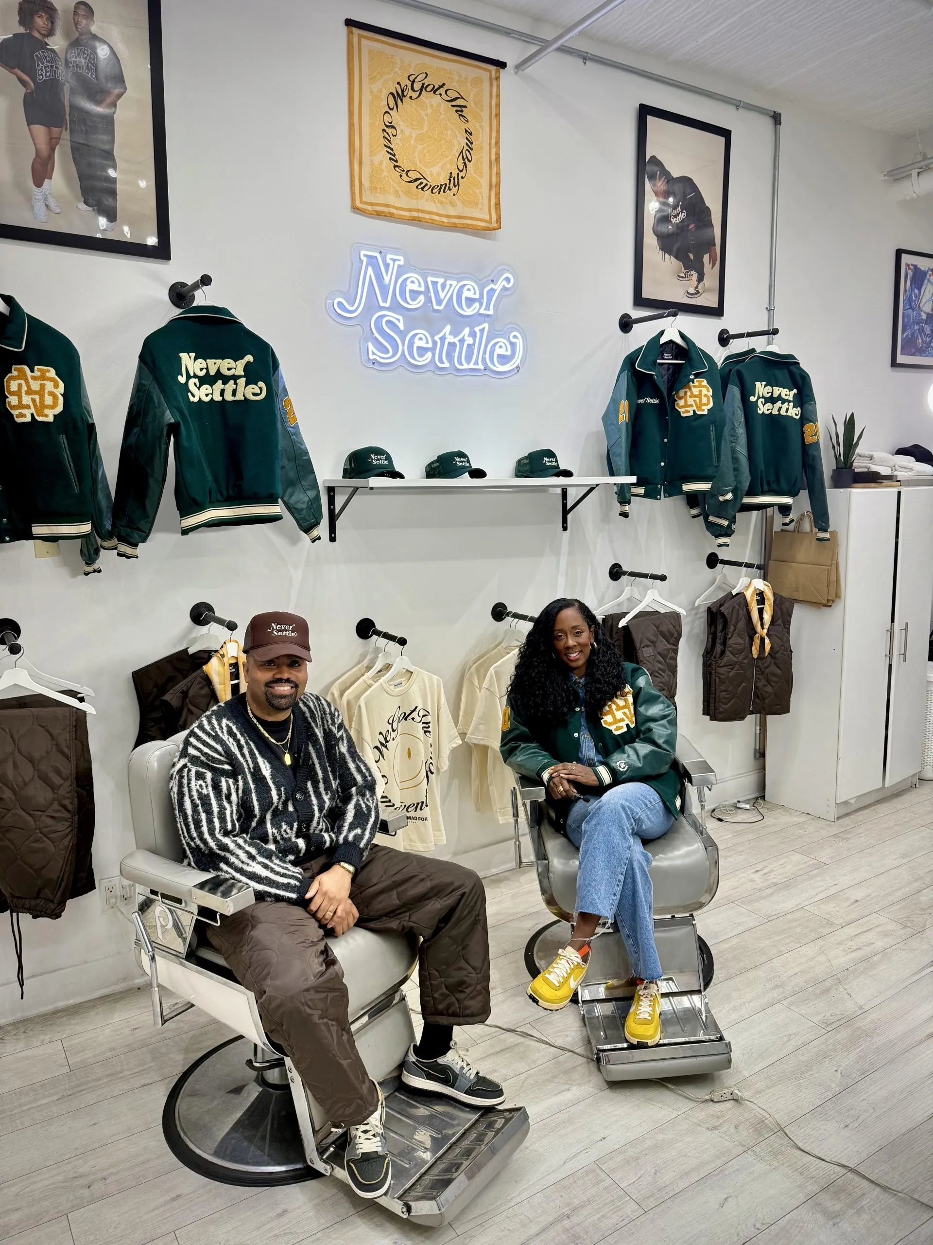 Gearing up for She Did That. holiday bazaar