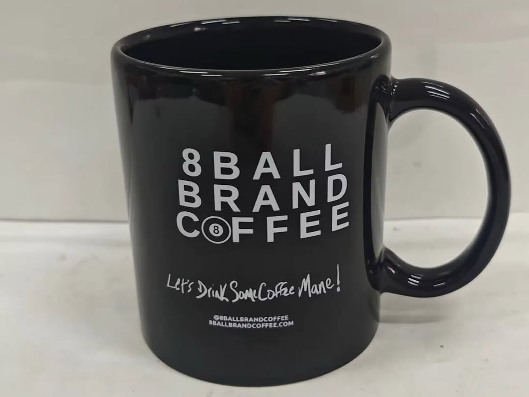 Memphis Hip-Hop Icon 8Ball Drops Limited Edition Coffee with Cxffeeblack