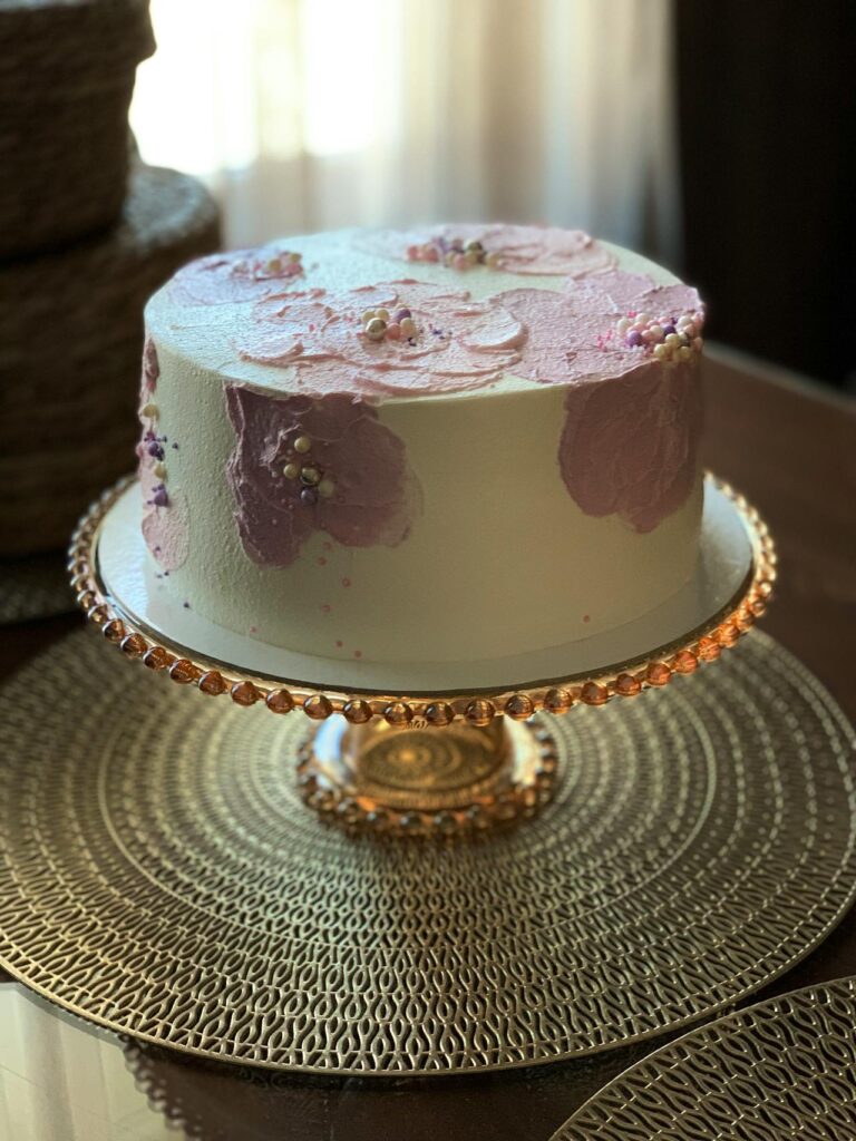 cake stand, Cortrell Winkfield